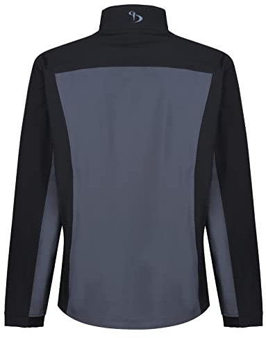 STROMBERG - Weathertech - Mens Breathable Waterproof Jacket - Male Golf Coat - Grey - L