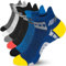 Niofind Socken Herren, 6 Paar Baumwolle Sneaker Socken Herren 43-46/37-42, Sportsocken Herren, Herrensocken Atmungsaktiv Frotteesohle, Laufsocken Baumwollsocken Sneakersocken Blau