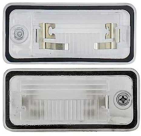 DM Autoteile 136856 Kennzeichenleuchte C5W rechts kompatibel für Audi A3 8P A4 B6 B7 A6 C6 A8 Q7 4LB ab 2003