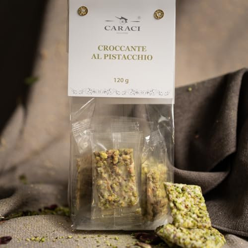 Croccante Di Pistacchio 120g Bocconcini Croccanti Di Pistacchio Da Mangiare Come Snak A Merenda