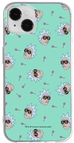 ERT GROUP Handyhülle für iPhone 14 Original und offiziell Lizenziertes Rick and Morty Muster Rick & Morty 048 optimal an die Form des Handy angepasst, hülle aus TPU