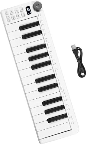 25 Anschlagdynamische Tasten. Steuertastatur. Kompatibel Mit Allen Digitalen Audio-Workstations Tragbares Elektronisches Klavier