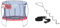 HUDORA Trampolin Fantastic in versch. Größen - Gartentrampolin mit Sicherheitsnetz & Erdanker-Set - Trampolin Zubehör Bodenanker - 65011