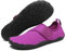 Mishansha Badeschuhe Damen Wasserschuhe rutschfest Barfußschuhe Weich Wassersport Strandschuhe Neoprenschuhe Bequem Fitnessschuhe Strand mit Weit Zehenbox Lila,Gr.39
