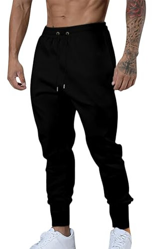 hehiy Herren Sporthose Jogginghose Lang Fitnesshose Bodybuilding Kraftsport Hose Gym Pumperhose Jogginghose Flecktarn Herren Cargo Jogginghose Mit ReißVerschluss Herren Jogginghose Herren Lang Set