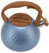 MOUMOUTEN 3 Liter Whistling Tea Kettle, Stainless Steel Teapot for Stove Top with Handle for Induction Stove Electric Ceramic Stove (Flash Blue)