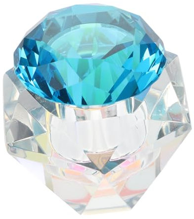 BELLIFFY Vaso De Cristal Exclusivo Para Decoración De Uñas Con Tapa. Mezcla Las Uñas Sobre La Mesa Para Principiantes En Manicura.