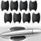 AEIOPRS 8 Films Autocollants Fibre de Carbone 3D pour Poignée de Porte Voiture Protection Anti-Rayures Compatible avec la Plupart des Voitures