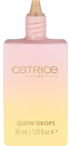 Catrice MIDNIGHT SUN Glow Drops, Highlighter, Nr. C01, Nude, glänzend, strahlend, vegan, ölfrei, ohne Parabene, ohne Mikroplastikpartikel, 1er Pack (30ml)