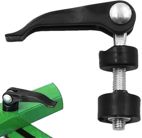 Bullone da dado maniglia - dispositivo di cimice del giardino, bullone da dado in acciaio | Sostituzione del set di dadi a vite pesante, bullone hardware universale premium da 45x6 mm per tosaerba, at