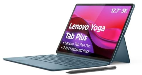 Lenovo Tablet Yoga Tab Plus TB520FU 12.7 256GB/16GB Blu + Custodia Tastiera + Tab Pen Pro