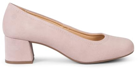 miMaO. Escarpins à Talon en Daim pour Pieds Larges. Fabrication Artisanale