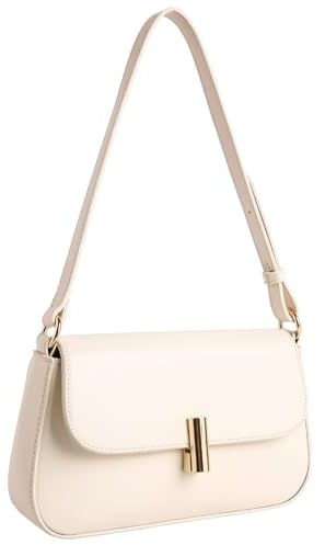 Travistar Handtasche Damen Klein Elegant Schultertasche Damen PU Leder Hobo Bag Y2k Tasche mit Reißverschluss für Teenager Mädchen