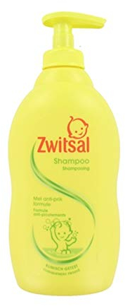 3 x ZWITSAL: baby shampoo Anti-Tears pump-bottle - 400 ml