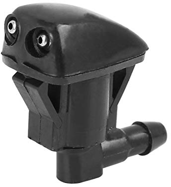 X AUTOHAUX Frontscheibenwaschdüse Frontscheibe Scheibenwischer Scheibenwaschdüse Heckscheibe Spritzdüse Sprühdüse für Auto 55079049AA 55372143AB 55156427AB