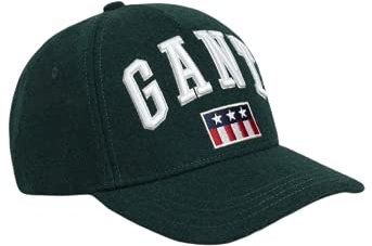 Gant 9900069-374 Tag Wool Cap Tartan Green Wollmütze Einheitsgröße
