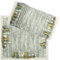 com-four® 2-teiliges Tischdecken Set bestehend aus Tischdecke und Tischläufer im weihnachtlichen Design mit Kerzen (Kerzen - Set)