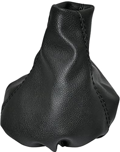 AERZETIX - C59140 - Funda para palanca de cambios - compatible con Ford Ka 2 de 2008 a 2014 - color: negro - en piel sintética
