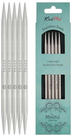 KnitPro The Mindful Collection Double Pointed Needles 8 (20cm) | Size 6mm
