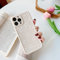 ZTOFERA Hülle für iPhone 14 Pro, Gänseblümchen Blume Glänzend Silikon Handyhülle, Flexibel TPU Anti-Kratzer Stoßfest Bumper Schutzhülle für iPhone 14 Pro 6,1 - Cremeweiß