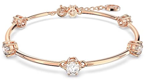 Swarovski Constella Armreif, Rosé Vergoldetes Damenarmband mit Strahlenden Swarovski Kristallen