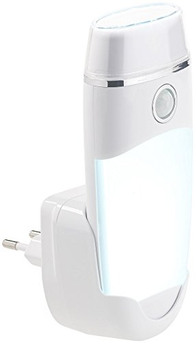 Lunartec Akku Nachtlicht: 4in1-Multifunktions-Leuchte Versandrückläufer (Nachtlicht Bewegungsmelder Akku, Taschenlampe Induktion, Nachtlichter PIR Dämmerungs Sensoren)