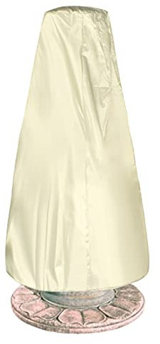 Fulenyi Brunnen Garten – Schutzhülle für Räucher, rund, wiederverwendbar, Staubschutz für Brunnen, UV-Schutz, Schutz vor Regen und Verblassen