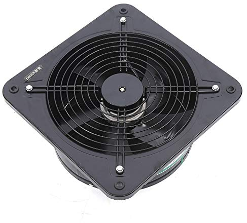 35cm Lüftungs Wandventilator, 2850m³/H Badlüfter Wandlüfter Ventilator Leise Abluftventilator Lüftungssysteme Exhaust Fan für Badezimmer und Küche