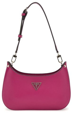 GUESS Meridian Mini Top Zip Shoulder Bag Boysenberry