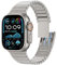 CHANCHY Cinturino in acciaio inox per Apple Watch Ultra/Ultra 2 Link Bracelet 49 mm 46 mm 44 mm 45 mm, cinturino in metallo per Apple Watch Series 10 9 8 7 6 5 4 3 2 1, titanio con chiusura magnetica