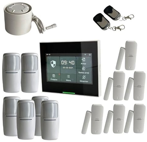 AirTouch Alarmanlage, 200 Zonen, Set 6