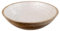 BY SIGRIS ORIGEN Home Decor Cuenco Grande Cajas Y Bandejas | Cuenco Bol Crudo Ovalado - 10x35x35cm