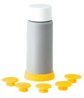 PIKA - Pompe sous vide + 5 valves pour boites alimentaires Pika | Appareil de mise sous vide alimentaire : conservation 3 à 5 fois plus longue