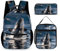 VFKLT 3-teiliges Rucksack-Set, Orca-Killer-Wal-Reisetasche, tragbar, lässig, Tagesrucksack, Sport-Rucksäcke mit Lunchbox, Federmäppchen, Orca-Killerwal, Einheitsgröße, Rucksack, Orca Killerwal,