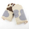 Paire de Gants de Four Anti-Chaleur Mignon Patte de Chat - Gants de Cuisine en Coton Résistant à la Chaleur - Maniques Isolants pour Four à Micro-Ondes, Barbecue, Grill BBQ (Beige)
