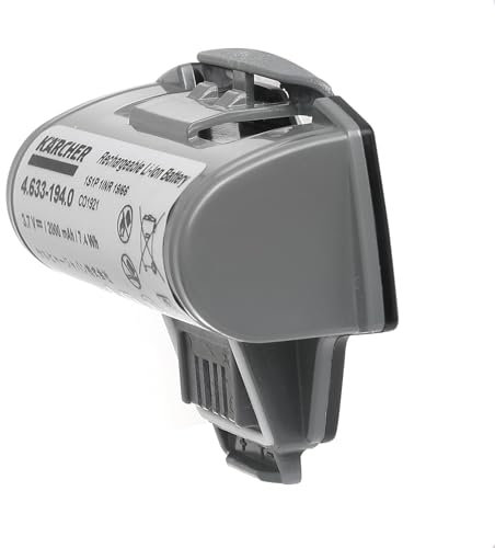 Masterpart Batterie Li-Ion rechargeable pour aspirateur à fenêtre Karcher WV5, WV5 Premium, WV5 Plus, WVP10 2.633-123.0