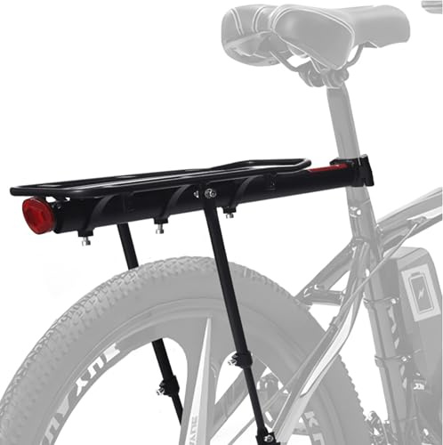 King Mills Fat Tire Fahrradträger und Elektrofahrradträger, Parrilla para Bicicletas Trasera, Ideen als Gepäckträger mit Tragkraft (30 kg Tragkraft)