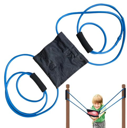 Wasserballon- , riesiger Ballonwerfer, robuste Gummibänder, 457 m Reichweite und stabile Tasche, 2,1 cm, für Outdoor-Spiele, und