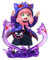 YINTMI for Gengar Anya Figure Toy Anime Character Doll Anime Models Statue,PVC Action Figure Toys Desktop Decoration Collectibles Ornaments,Suitable for Ages 14 and Over (Purple)