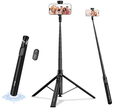 Telefonstativ für iPhone 66 Zoll, automatischer Pop-Up-Selfie-Stick mit Fernbedienung