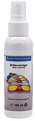 Blum Spray nettoyant pour lunettes 100 ml Spray de nettoyage de haute qualité pour un nettoyage rapide et complet.