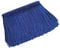 Yalulu 10 Meter Länge 10cm Breite Quaste Seide Fransen Geschnitten Fransenborte Kostüm Quaste Trimmen Apparel Fransenband Nähzubehör (Blau)