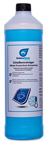 KaiserRein Scheibenreiniger Winter Frostschutz Konzentrat 1 L Premium Autoscheibenreiniger für den klaren Durchblick Auto KFZ Winter Scheibenwischwasser…