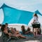 Neso Zelte Gigante Beach Zelt, 2,5 m hoch, 3,3 m (11 ft) x 3,3 m (11 ft), Verstärkte Ecken und Kühlfach(Blaugrün)