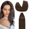 Rich Choices Tape in Human Hair Extensions Brown Hair Extensions Invisible Remy Hair Extensions Injection Tape in Hair Extensions Brown 16 Inch 10Pcs 25g #4 Medium Brown