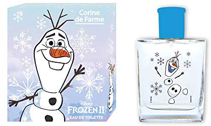 Corine de Farme, Eau de Toilette Fraîcheur Olaf, Parfum Disney, Parfum pour enfant dès 3 ans, Formulation Garantie Clean Beauty, Fabrication 100% Française
