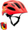 Crazy Safety Cool Kinder Fahrradhelm | Fahrradhelm Kinder 6-12 Jahre für Fahrrad, Skateboard, Mountainbike, Inlineskates | USB-aufladbares Rücklicht | Leicht | Verstellbarer Fahrradhelm 54-58 cm (Rot)