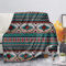 SEANATIVE Southwestern Tribal Aztec Streifen Decken Überwurf für Innen und Außen Sofa Couch Leichte Decke für Frauen Kinder S