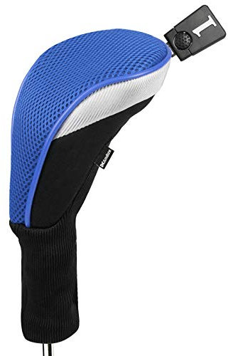 Andux Golf 460cc Drivers Club Head Covers Long Neck Blue