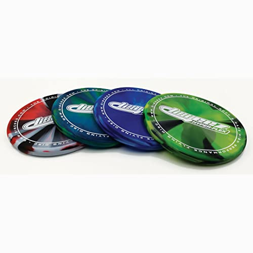 Disceez 360422-1 Stück Hyper Flexx - weiche Wurfscheibe aus Silikon, Jede Farbe EIN Unikat, Ø 20cm, kompakt, leicht, Ultra-portabel, ab 6 Jahre